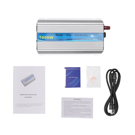 1000W Solar Micro Inverter Grid Tie MPPT Pure Sine Wave DC to AC 110V