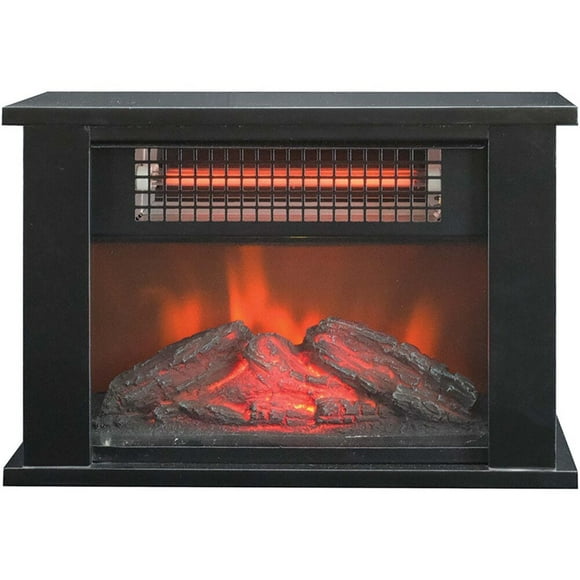 1000W Tabletop Infrared Fireplace Space Heater