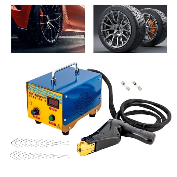 1000W Truck Tire Groover Rubber Cutter Regroover Tyre Grooving Machine W/ Blade for Car Repair Shops