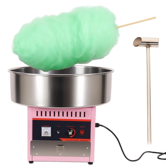 1000W Vintage Candy Floss Maker,Candy Floss Sugar Maker Machine With 110V Power,Includes Sugar Scoop And Cones,Cotton Candy Machine For Kids Birthday Or Carnival,Pink