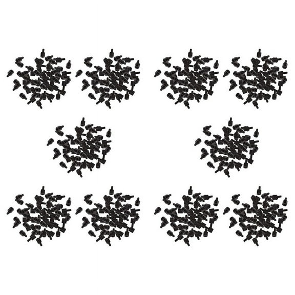 1000X Motherboard Nylon Hex Standoff Threaded Spacer M3 Thread 6+6mm Black,1000 (+/-2%) x Hexagon Standoff Spacers,Black