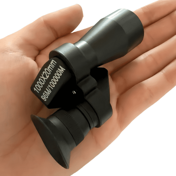 1000X20 HD Mini Pocket Monocular Telescope Outdoor Camping Telescope Eyepiece Easy to Use Telescope Magnifier for Hunting Travel