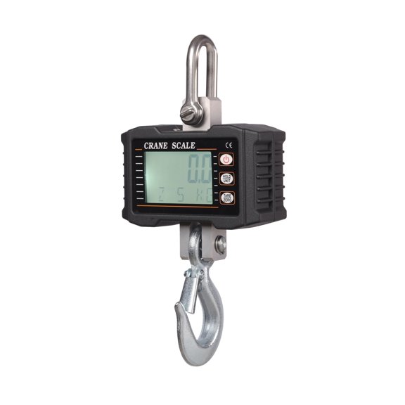 1000kg 1T Digital Crane Hanging Scale Heavy Duty Industrial LCD Digital Display Hanging Hook Crane Scale ,Easy Use