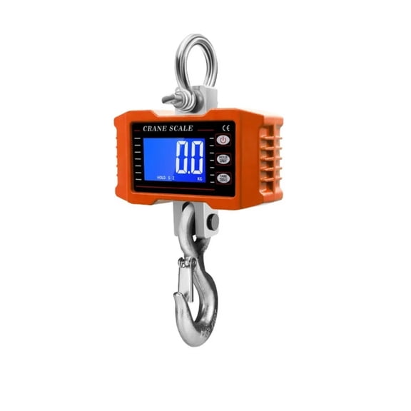 1000kg Electronic Hanging Scale Electronic Scale Hook Scale Crane Scale Aluminum Alloy Shell Handheld Hanging Scale