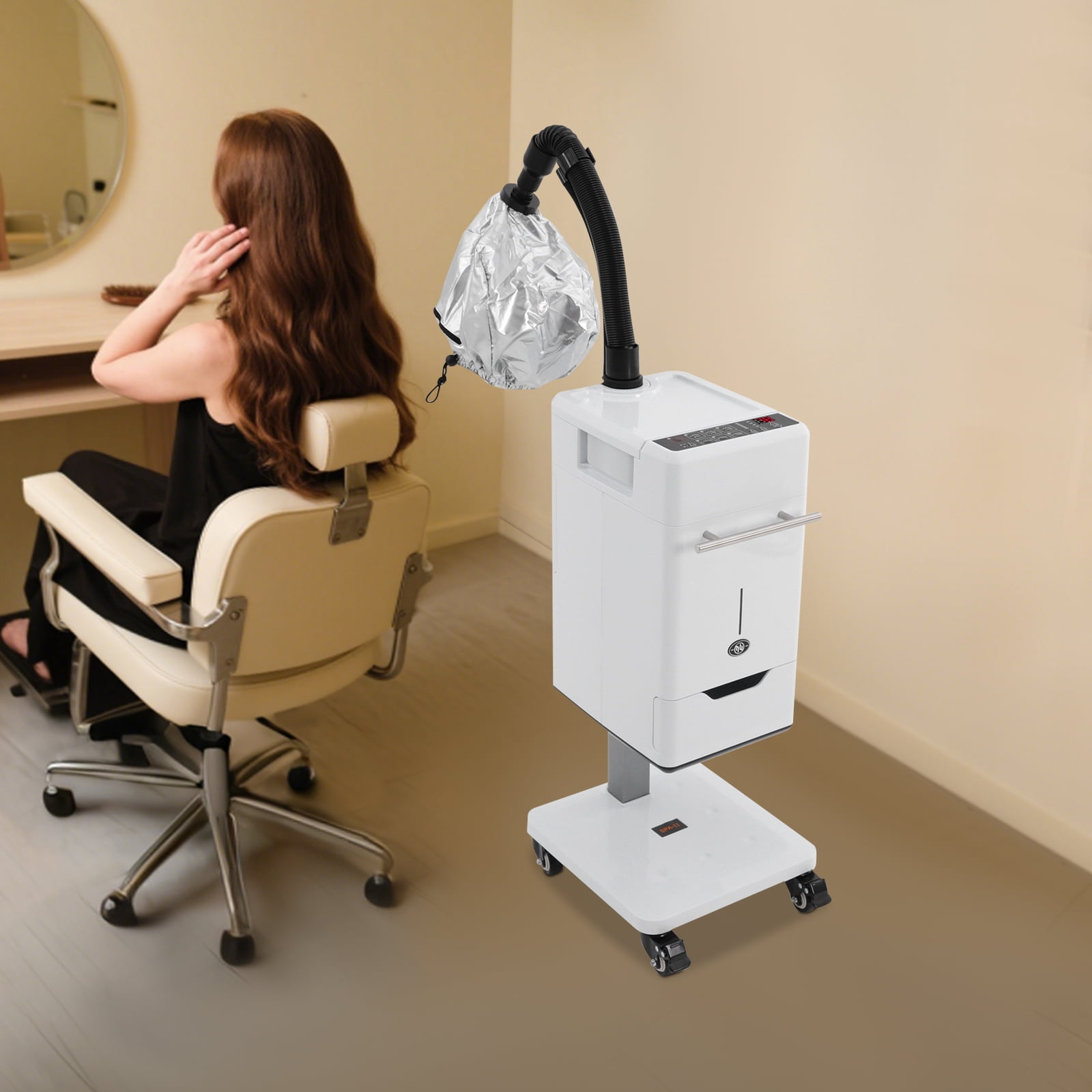 1000ml/33.82oz Nano Hair Steamer Machine Multifunctional Hair Dyeing ...