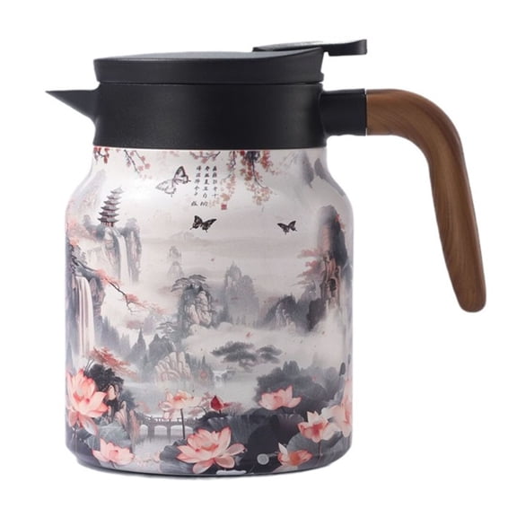 1000ml Stainless Steel Tea Thermos with Infuser for Home Office