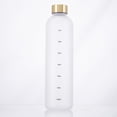 thumbnail image 1 of 1000ml Water Bottle Leak-proof,Plastic Time Marker Water Drinking Jug, 1 of 6