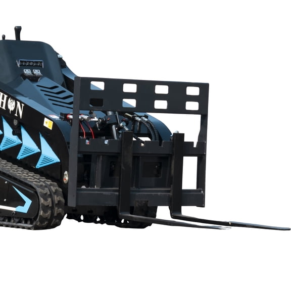 1000mm Pallet Fork & Hay Frame Attachment for TYPHON STOMP X1300 and STOMP 509 Mini Skid Steers