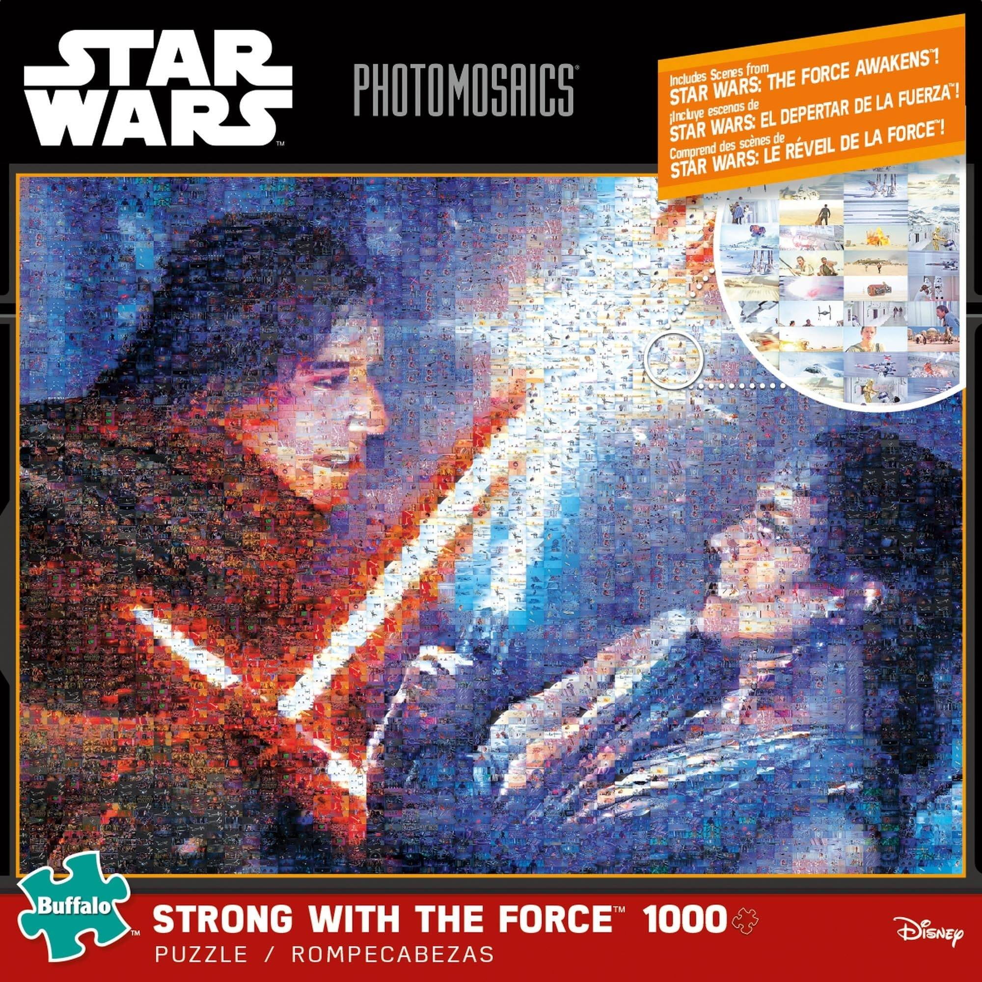1000pc Photomosaic Star Wars Strong Wit Walmart