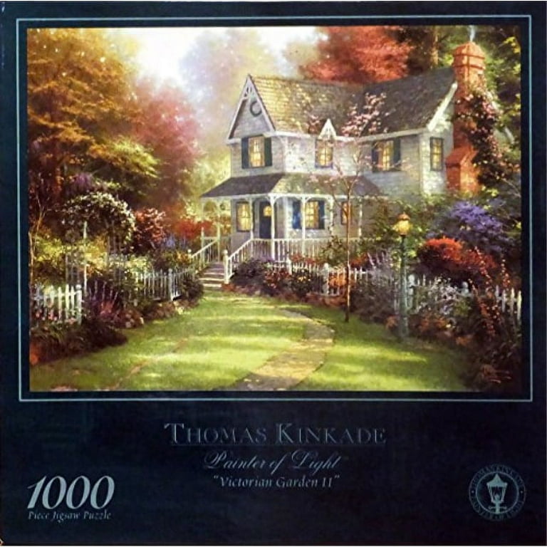 1000pc. Thomas Kinkade Victorian Garden II Puzzle - Walmart.com