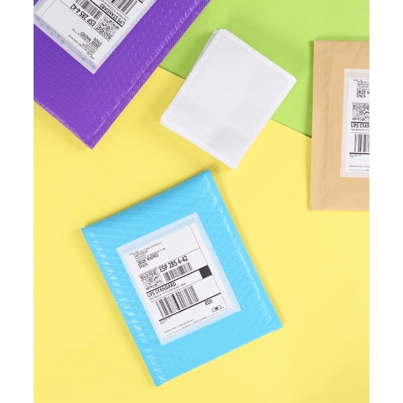 1000pcs 7"x10" Packing List Envelopes Self-seal Packing Slip Envelope Pouches Shipping Label Sleeves Top Loading Packing List Enclosed Bags