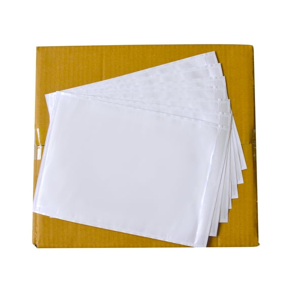 1000pcs 7X10 inch packing list envelopes Enclosed Invoice Packing Slip Envelope Pouches(178x254mm)