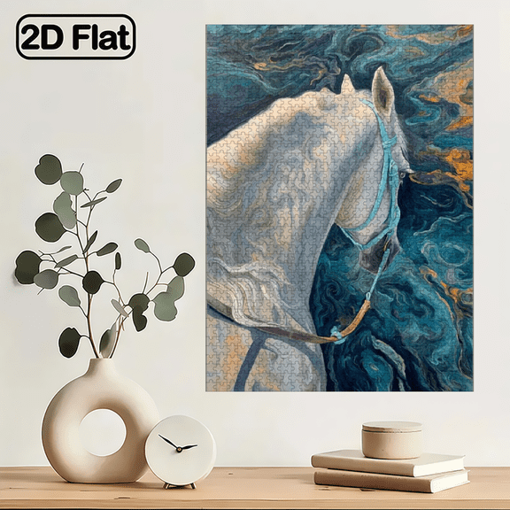 A 1000pcs Adult Mini Puzzle Featuring Anime Character and Landscape Themes, High Difficulty Level, Suitable for Adults, Family Entertainment. 29.4*19.6 in