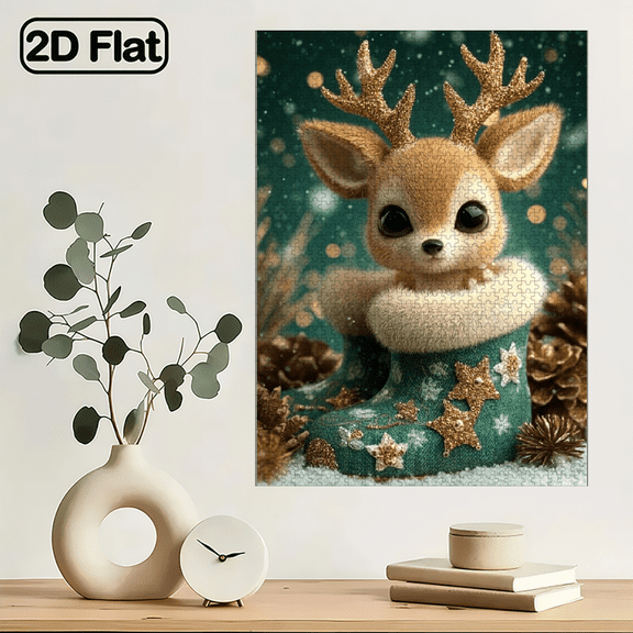 (1000pcs) Adult Mini Puzzles, with Anime Animal Character Main Image - Scratch-Resistant, High Difficulty, Suitable for Adults, Family Entertainment, Home Decoration, Halloween, Christmas, And G