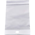 thumbnail image 1 of 1000pcs Clear Plastic Treat Bags with Hanging Header Small Plastic Bag Rectangle Flap Resealable Bags, 1 of 4