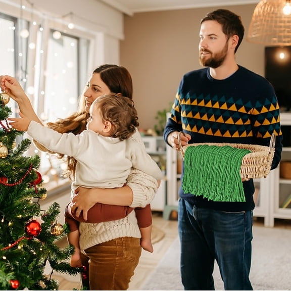 1000pcs Gold Plastic Ornament Strings, Bulk Christmas Tree Hangers for Baubles & Decor