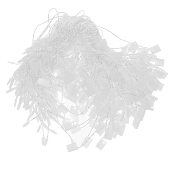 1000pcs Hang Tag String for Clothes Gift Bags Price Tags Fastener Hook Ties Tag Rope