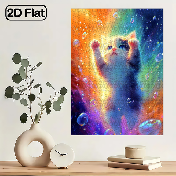1000pcs Large Adult Jigsaw Puzzle Suitable for - Challenging Brain with Huge Picture, Portable Box, Intermediate Level Puzzle for Adults .29.4*19.6 in