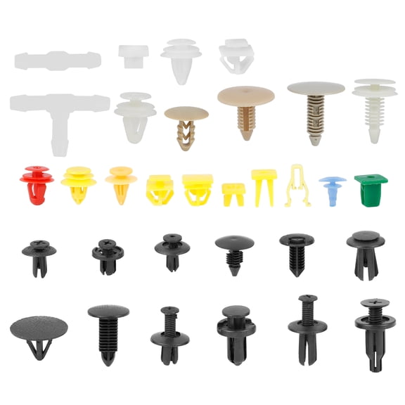 1000pcs Multicolor Auto Door Trim Panel Retainer Clips Fastener Assortment for Kia for Nissan