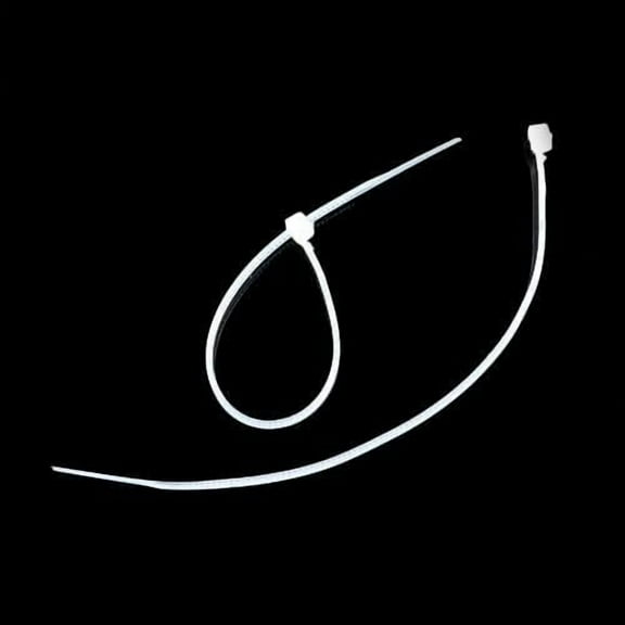 1000pcs Nylon Cable Ties Tie Wraps Zip Ties White