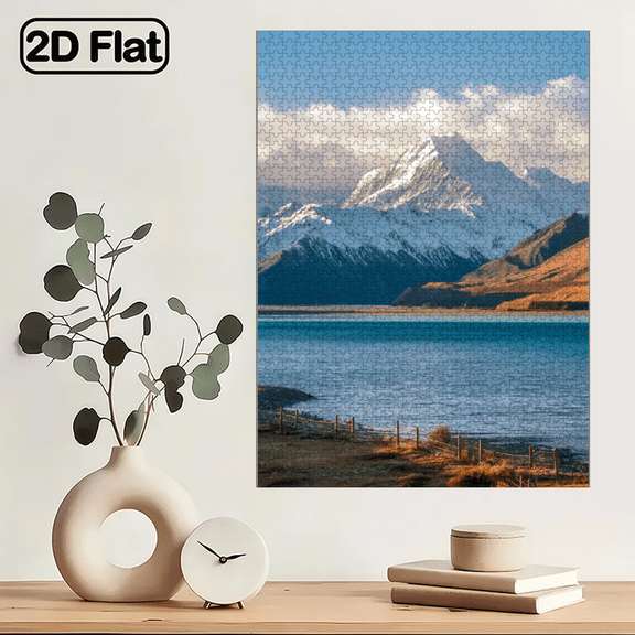 (1000pcs) Portable -Scratch Puzzles Suitable for - Pieces, Challenging Brain for Travel, for Games, Christmas/New Year/Valentine's Gift, for home Decor, Activity