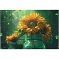 1000pcs Puzzle for Adults,Sunflowers Puzzle Gift Educational