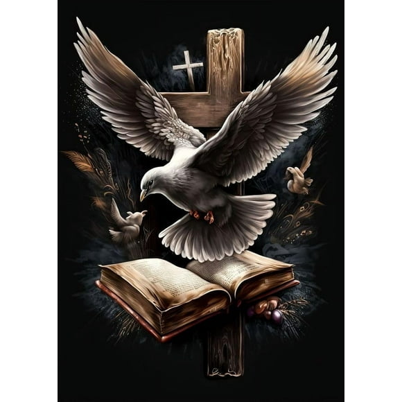1000pcs Religious Cross Wooden Jigsaw Puzzles for Adults Christian Jesus Children's Educational Toy Jigsaw Puzzle Game Decoration The Best Jigsaw Puzzle Game for Interactive Emotions