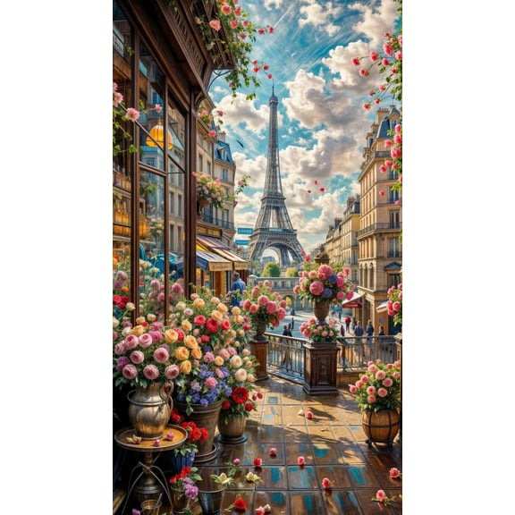 1000pcs Shop Windows - Paris Windows - Jigsaw Puzzle