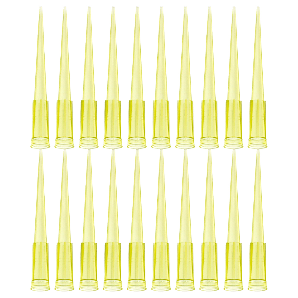 1000pcs Transparent Pipettor Liquid Pipette Tips Plastic Nozzle Tips