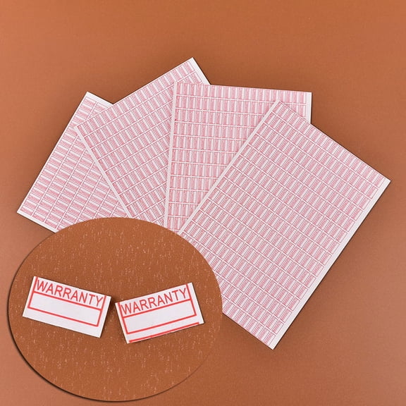 1000pcs Warranty Damaged Protection Security Label Sticker Seal Fragile Label