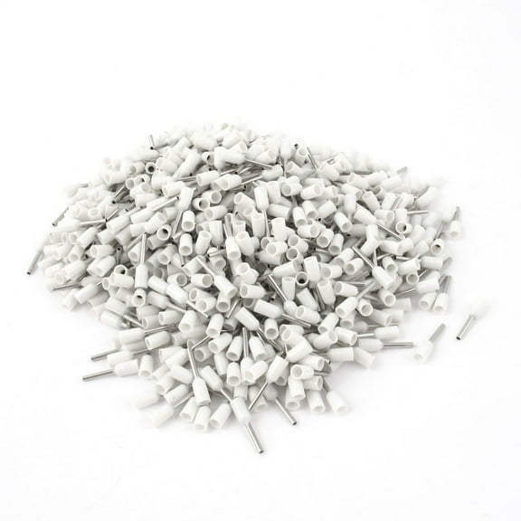 1000pcs Wire Crimp Connector Insulated Ferrule Pin Cord End Terminal AWG22
