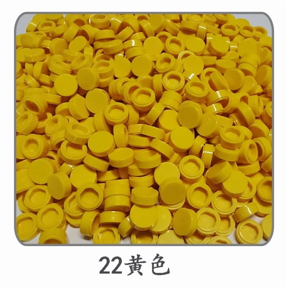 1000pcs/lot Tile 1x1 Round 98138 Special Brick MOC Building Block Small Particle Bricks Parts Compatible with 98138 LOGO Toys