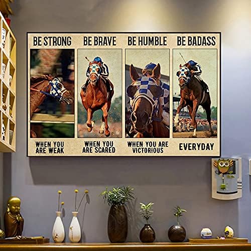 1000piece Jigsaw Puzzle for Adults Jockey Be Badass Vintage Rodeo