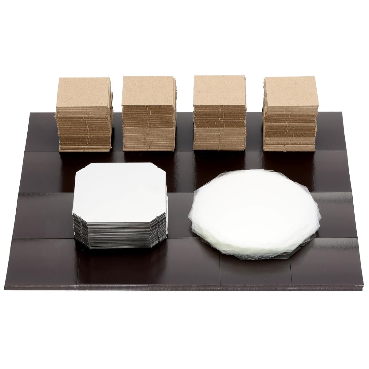 1000sets Cardboard Magnet 2x2inch Materials DIY Fridge Magnet Materials