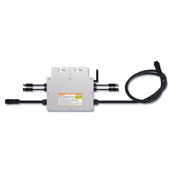 1000w Solar Grid-connected Micro Smart Inverter MPPT Waterproof Inverter DC26V-46V Photovoltaic Input AC120/220 Pure Sine Wave Output Home Solar System ,Multiple Safety Protections