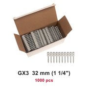 Ceilex 1000x Collated Concrete Nails 1 1/4 32mm - for Hilti GX3/GX100/GX120