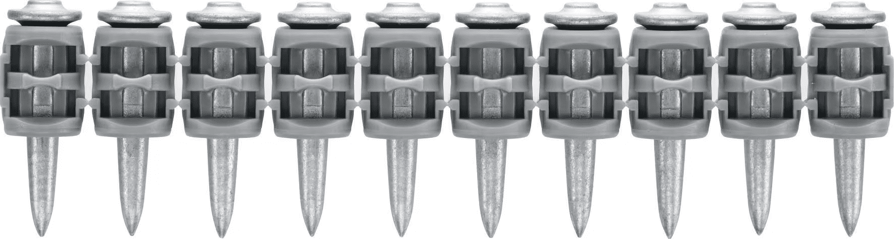 1000x Collated Concrete Nails 5/8''-16mm, 3/4''-19mm, 7/8