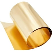 1000x200x0.2mm Light Gold Brass Roll Weather Proof Brass Sheet Brass Foil Gold Brass Sheets Metal Brass Strip