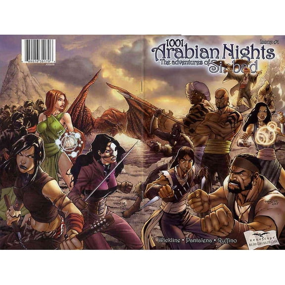 1001 Arabian Nights: The Adventures of Sinbad #1B VF ; Zenescope Comic Book