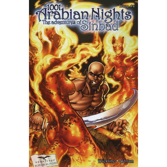 1001 Arabian Nights: The Adventures of Sinbad #4A VF ; Zenescope Comic Book