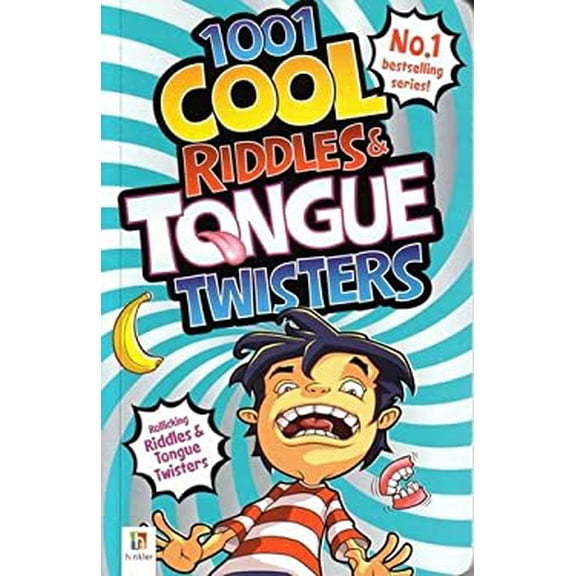 Pre-Owned 1001 Cool Riddles & Tongue Twisters (Paperback) by Hinkler Pty Ltd