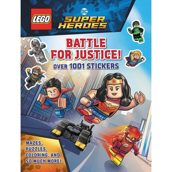 1001 Stickers Lego DC Comics Super Heroes: Battle for Justice, (Paperback)