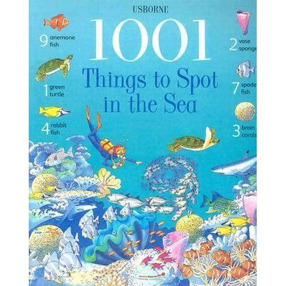 Pre-Owned 1001 Things to Spot in the Sea (Paperback) 0794502296 9780794502294