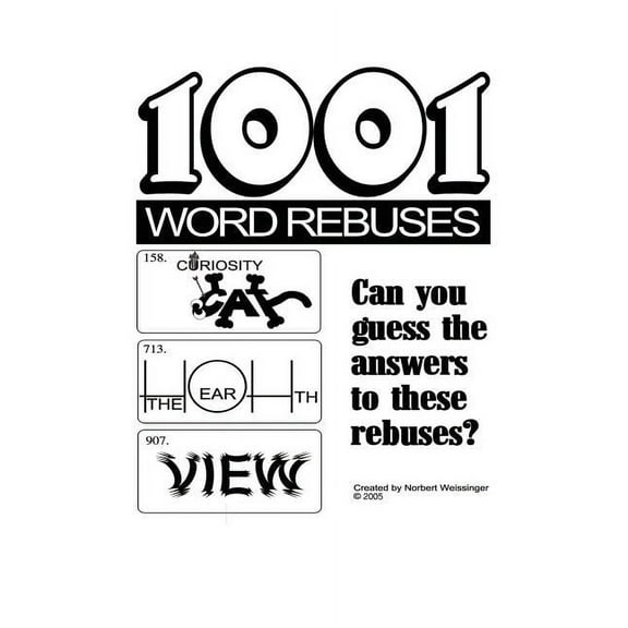 1001 Word Rebuses (Paperback)