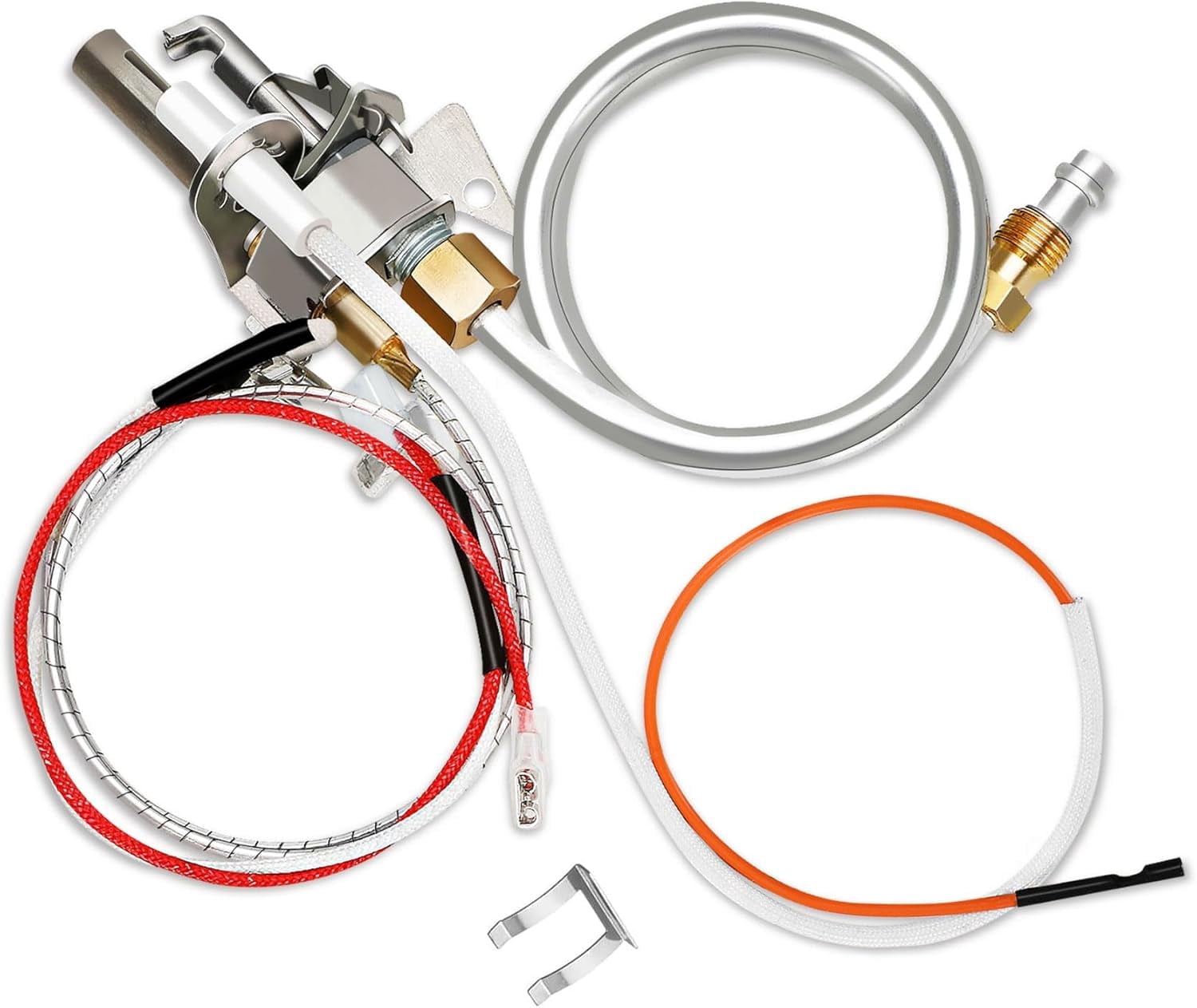 100112330 Water Heater Pilot Assembly, Replace 9007876 Thermopile, Compatible with 300 301 Series Whirl-pool Water Heater Parts