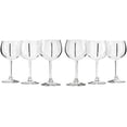 thumbnail image 1 of 100195-SW, Swarovski Jeweled Crystal Wine Glasses on Long Stem and Decanter Set, Red Wine Goblets + Carafe Inlaid with Crystals, 1+6-Piece Set, 1 of 3