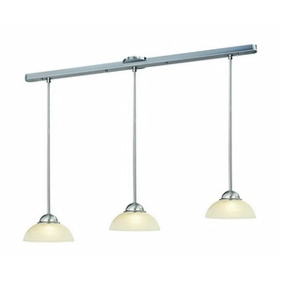 1003-09-Dolan Lighting-Mini - Pendant Adapter Rail-Satin Nickel Finish