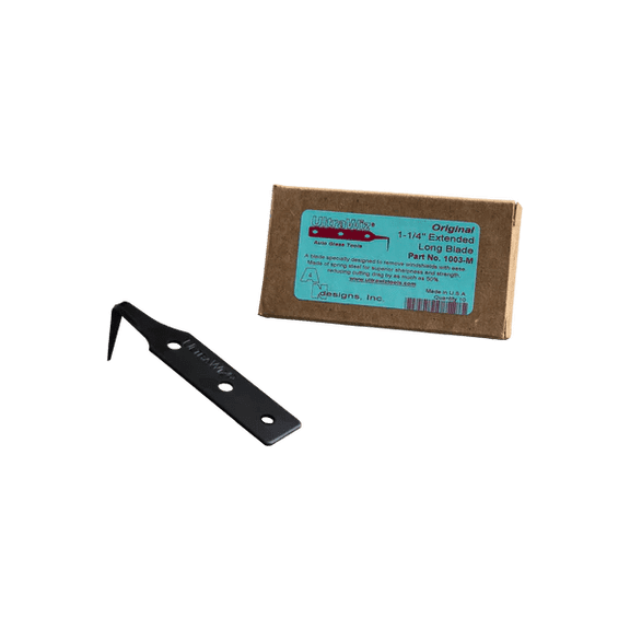 1003-M UltraWiz Extended Long Blade, 1-1/4" long: Precision Automotive Windshield Removal Tool Blade for Efficient Glass Cutting
