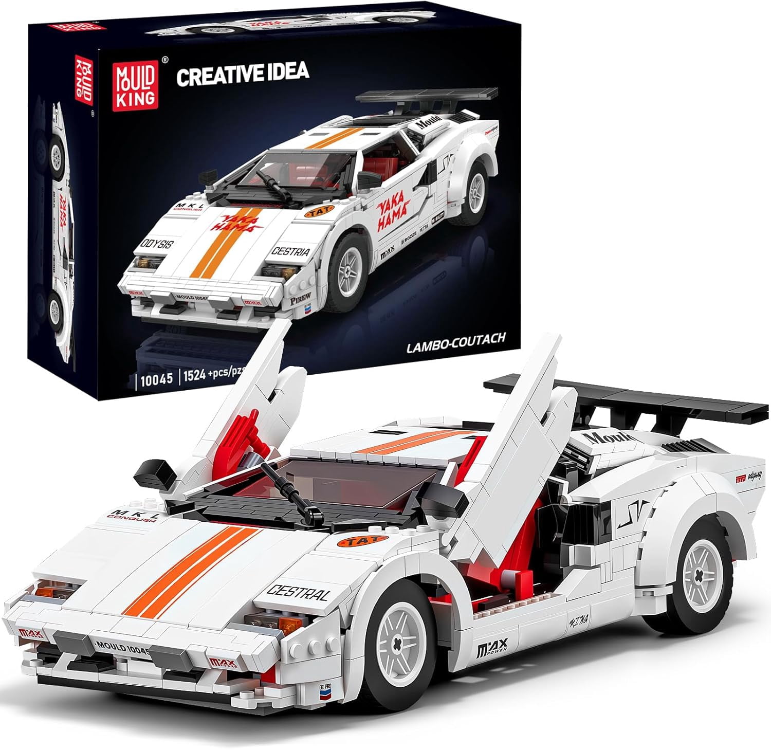 10045 Technic Sport Car Building Sets, Creative Classic Lam Countach ...