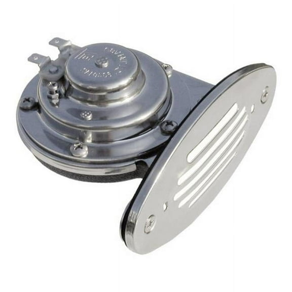 10050 12V 106 dB Low Pitch Single Drop-In Horn with Stainless Steel Grill